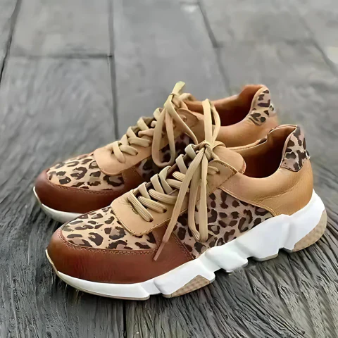 Canterbury | Leopard Print Trainers