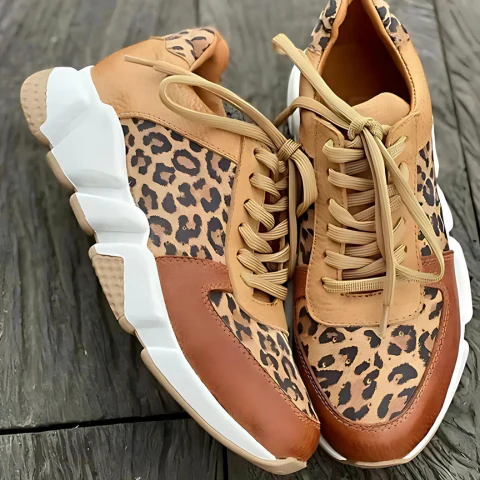 Canterbury | Leopard Print Trainers