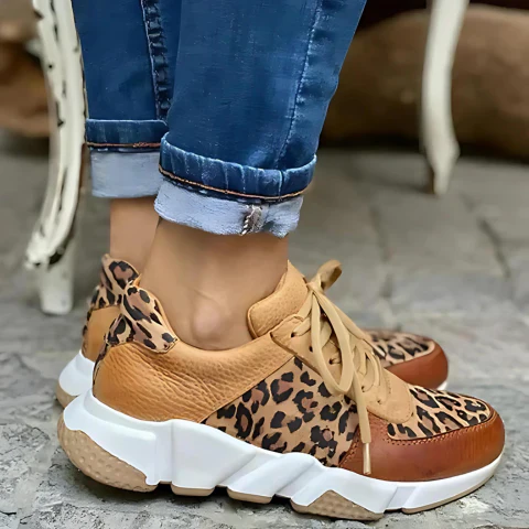 Canterbury | Leopard Print Trainers