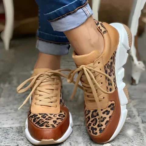 Canterbury | Leopard Print Trainers