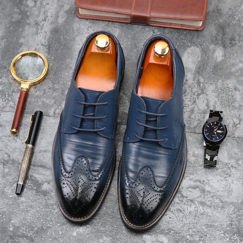 James | Fashion Business Casual Leather Shoes