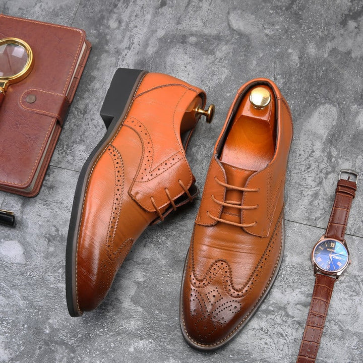 James | Fashion Business Casual Leather Shoes