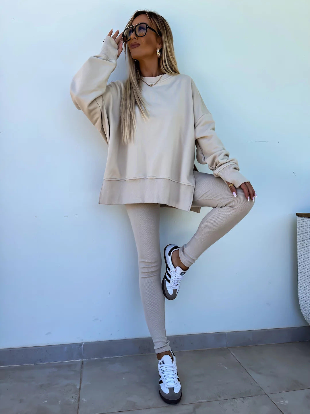 Emily | Long Sleeve Sweater Set