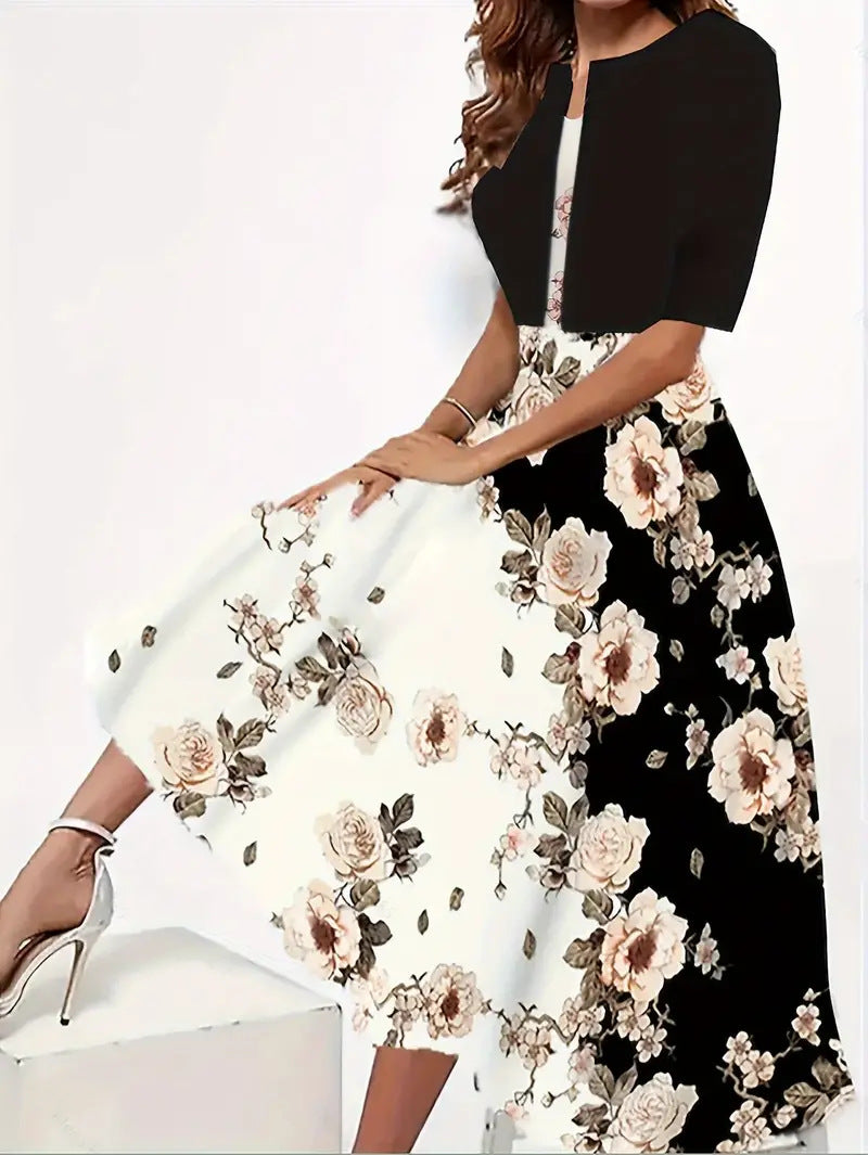 Ankie | Elegant Floral Print Set