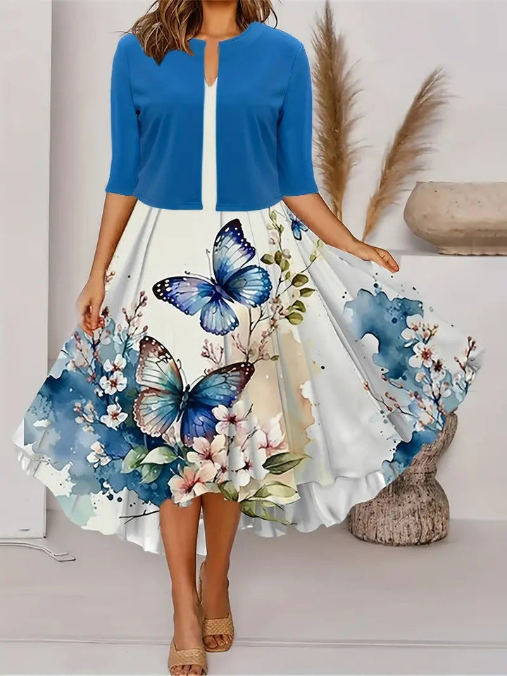 Ankie | Elegant Floral Print Set