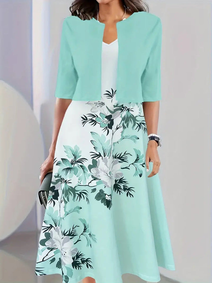 Ankie | Elegant Floral Print Set