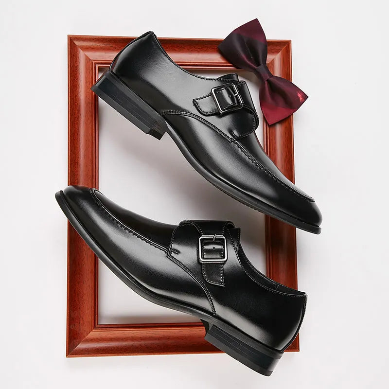 Henry | Leather Shoes with Buckle