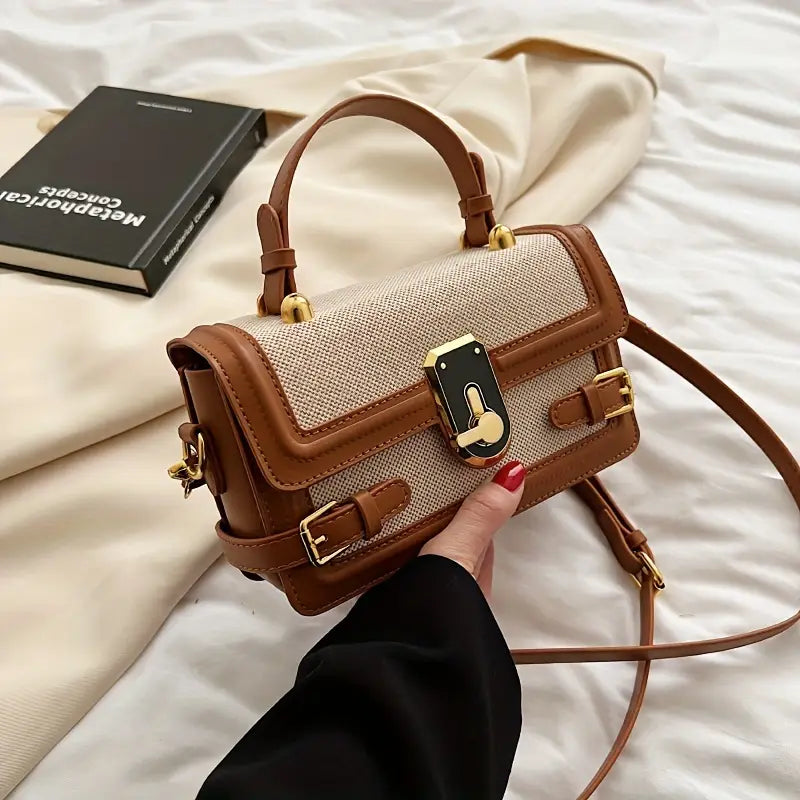 Zoe | Retro Vintage Flap Handbag