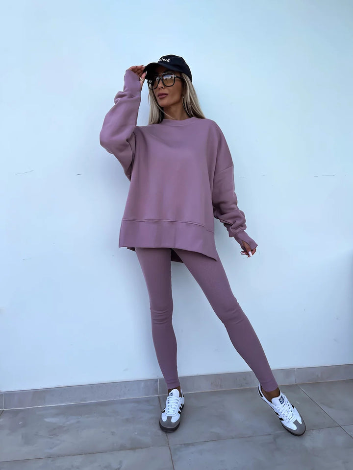 Emily | Long Sleeve Sweater Set