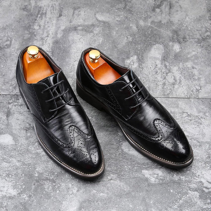 James | Fashion Business Casual Leather Shoes