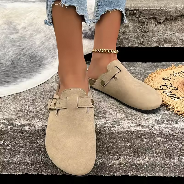 Seraphin | Suede Clogs